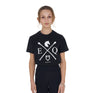 Equestro Girls' Eq Cotton T-Shirt #colour_black