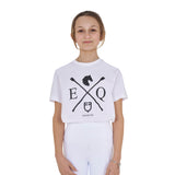 Equestro Girls' Eq Cotton T-Shirt #colour_white