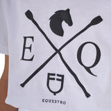 Equestro Girls' Eq Cotton T-Shirt #colour_white