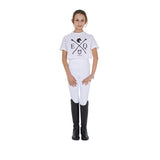 Equestro Girls' Eq Cotton T-Shirt #colour_white