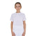 Equestro Girls' Basic Cotton T-Shirt With Tone On Tone Logo #colour_white