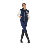 Girls' EQ two-tone hoodie with front zip