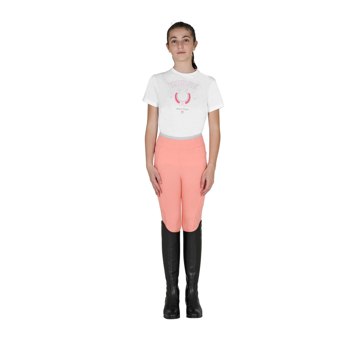 Girls' Horse Team cotton T-shirt