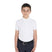 Equestro Boys' Slim Fit Competition Polo Shirt Four-Buttons #colour_white