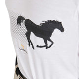 Equestro Boys' Slim Fit T-Shirt With Race Horse
