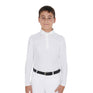 Equestro Boys' Long-Sleeved Polo Shirt With Buttons