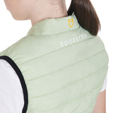Equestro Kids' Vest In Technical Fabric #colour_green