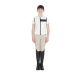 Equestro Kids' Vest In Technical Fabric #colour_white