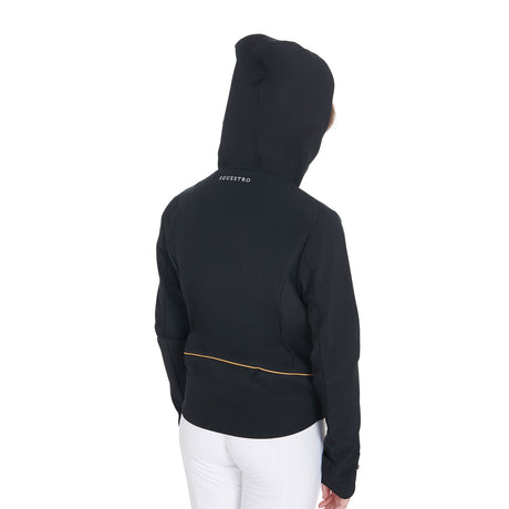 Kids' slim fit softshell jacket in technical fabric