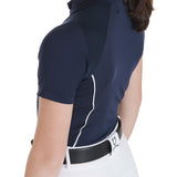 Equestro Kids' Slim Fit Training Polo Shirt High Performance