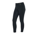 Equestro Girls' Slim Fit Grip Leggings With Logo
