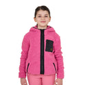 Kids' fleece sweatshirt with front zip