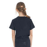 Kids' unisex Horse Jump Glossy cotton T-shirt