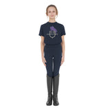 Kids' unisex Horse Jump Glossy cotton T-shirt