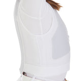 Equestro Kids' Level 2 Back Protector With Chest Padded #colour_white