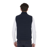Equestro Men's Vest In Breathable Technical Fabric #colour_blue