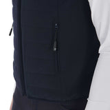 Equestro Men's Vest In Breathable Technical Fabric #colour_blue