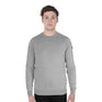 Equestro Men's Crewneck Sweater In Merino Wool #colour_grey