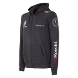 Equestro Men's Hoddie With Multilogo Patches #colour_grey