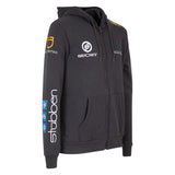 Equestro Men's Hoddie With Multilogo Patches #colour_grey
