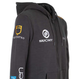 Equestro Men's Hoddie With Multilogo Patches #colour_grey