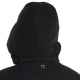 Equestro Men's Three-Layer Technical Raincoat #colour_black