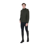 Equestro Men's Three-Layer Technical Raincoat #colour_green