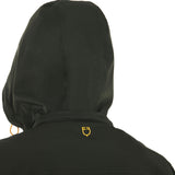 Equestro Men's Three-Layer Technical Raincoat #colour_green