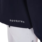 Equestro Men's Three-Layer Technical Raincoat #colour_blue