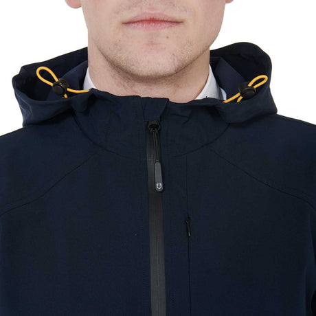 Men's jacket in breathable technical fabric