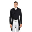 Equestro Men's Competition Dressage Tailcoat In Technical Fabric #colour_black
