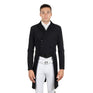 Equestro Men's Competition Dressage Tailcoat In Technical Fabric #colour_black