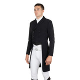 Equestro Men's Competition Dressage Tailcoat In Technical Fabric #colour_black