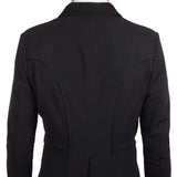 Equestro Men's Competition Dressage Tailcoat In Technical Fabric #colour_black