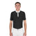 Equestro Men's Slim Fit Short Sleeve Competition Polo Shirt #colour_black