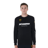 Equestro Scuderia Equestro Men's Crewneck Sweatshirt #colour_black