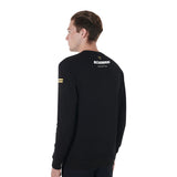Equestro Scuderia Equestro Men's Crewneck Sweatshirt #colour_black