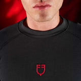 Equestro Equestro Ridertechnology Men's Base Layer Long Sleeves #colour_black