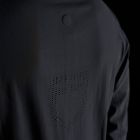 Equestro Equestro Ridertechnology Men's Technical Hooded Sweatshirt #colour_black