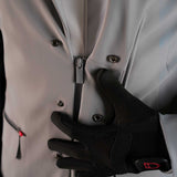 Equestro Equestro Ridertechnology Men's Competition Jacket Heat-Sealed Seams #colour_grey