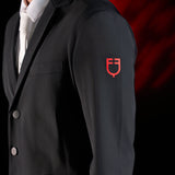 Equestro Equestro Ridertechnology Men's Competition Jacket Heat-Sealed Seams #colour_black