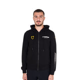 Equestro Scuderia Equestro Men's Hooded Sweatshirt #colour_black