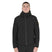 Equestro Men's Waterproof And Windproof Jacket In Nylon #colour_black