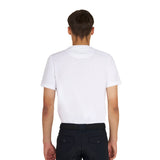 Men's basic T-shirt with glossy logo