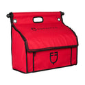 Equestro Grooming Bag With Bar #colour_burgundy