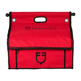 Equestro Grooming Bag With Bar #colour_burgundy