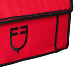 Equestro Grooming Bag With Bar #colour_burgundy