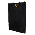 Equestro Long Stable Curtain With Embroidered Logo #colour_black