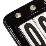 Equestro Competition Number Holder With Crystals