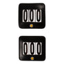 Equestro 3-Digits Competition Number Holder 9X8Cm